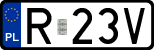 License plates of Poland, Regular car plates
