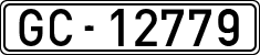 License plates of Spain, 1900 year series