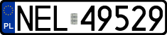 License plates of Poland, Regular car plates
