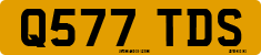 License plate of the United Kingdom, 1983 year system