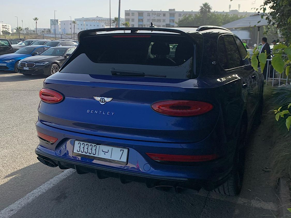 33333|ب|7, Bentley Bentayga 1st gen (PL71), facelift, 2020–
