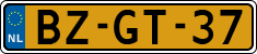 License plate of the Netherlands, Heavy Commercial Vehicles (1994 system)