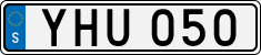 License plate of Sweden, Regular plates
