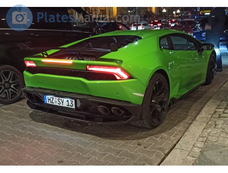 HZ SY 13, Lamborghini Huracán