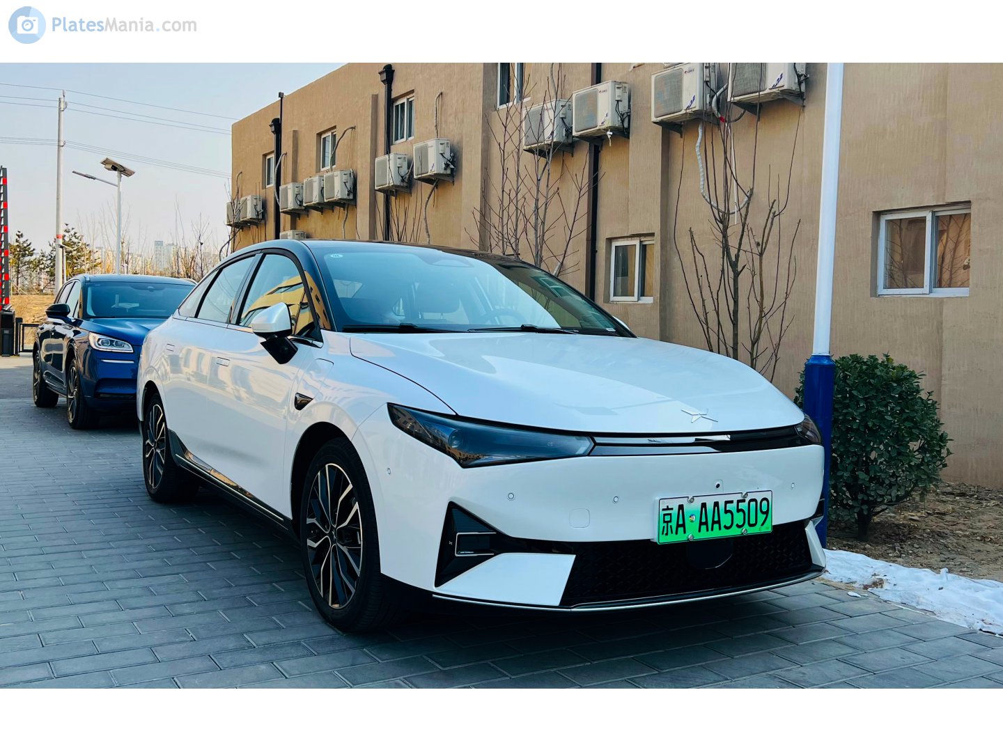 京A·AA5509, XPeng P5 1st gen, 2021–