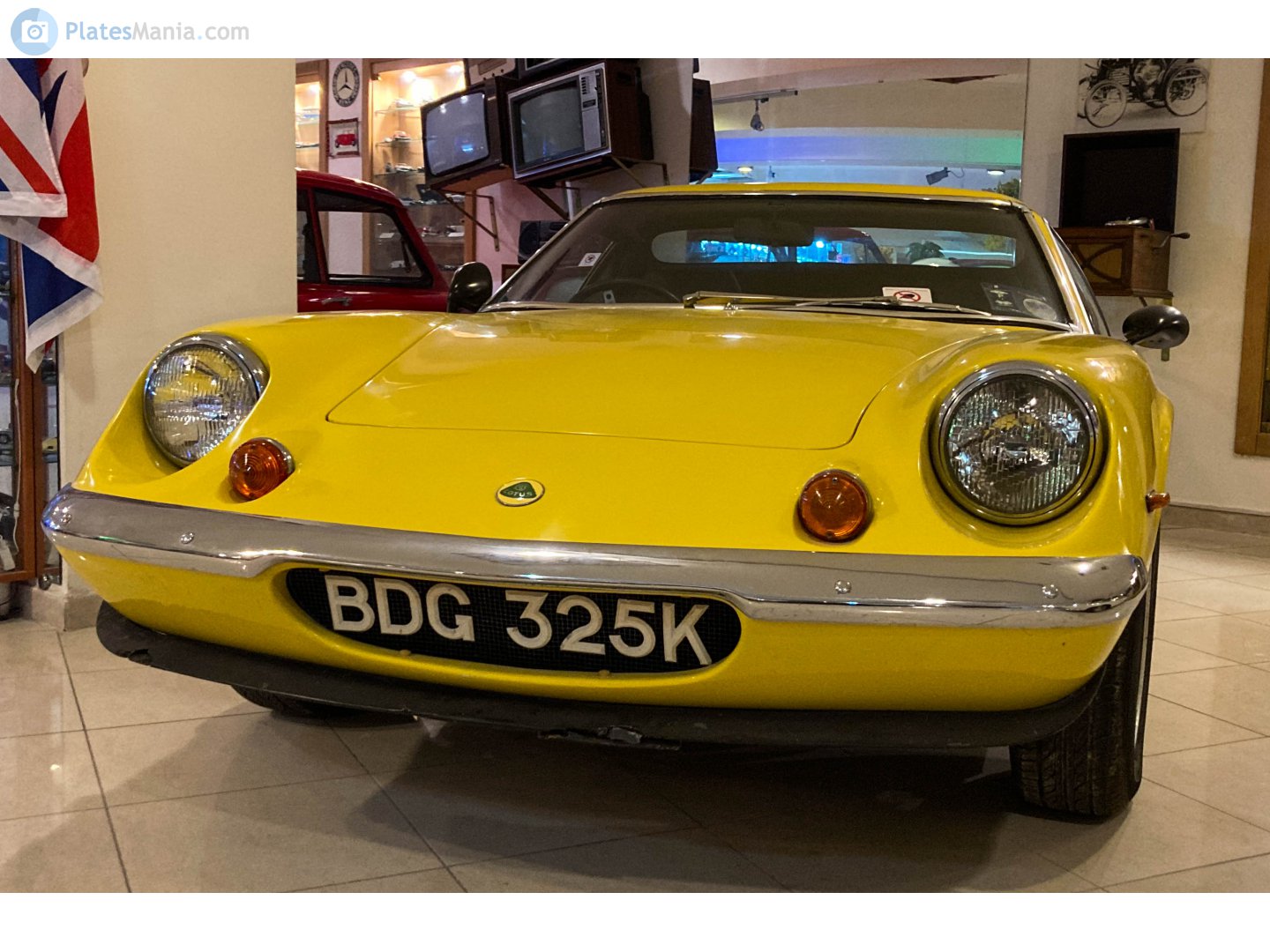 BDG325K, Lotus Europa 1st gen, 1966–1975