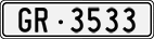 License plate of Switzerland, Cars