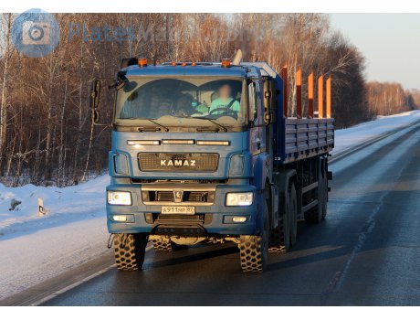 а911мр87, KamAZ 6580