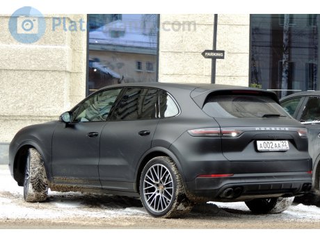 а002аа22, Porsche Cayenne
