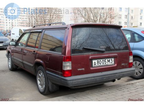 д 8005 МЗ, Volvo 740