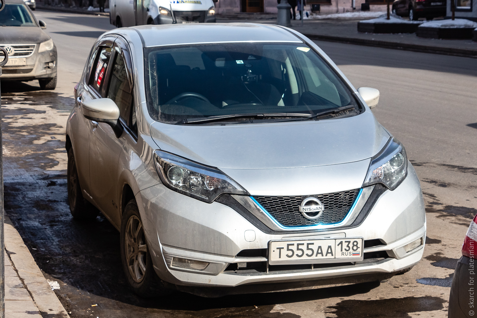 т 555 аа 138, Nissan Note 2nd gen (E12), 2012–2020