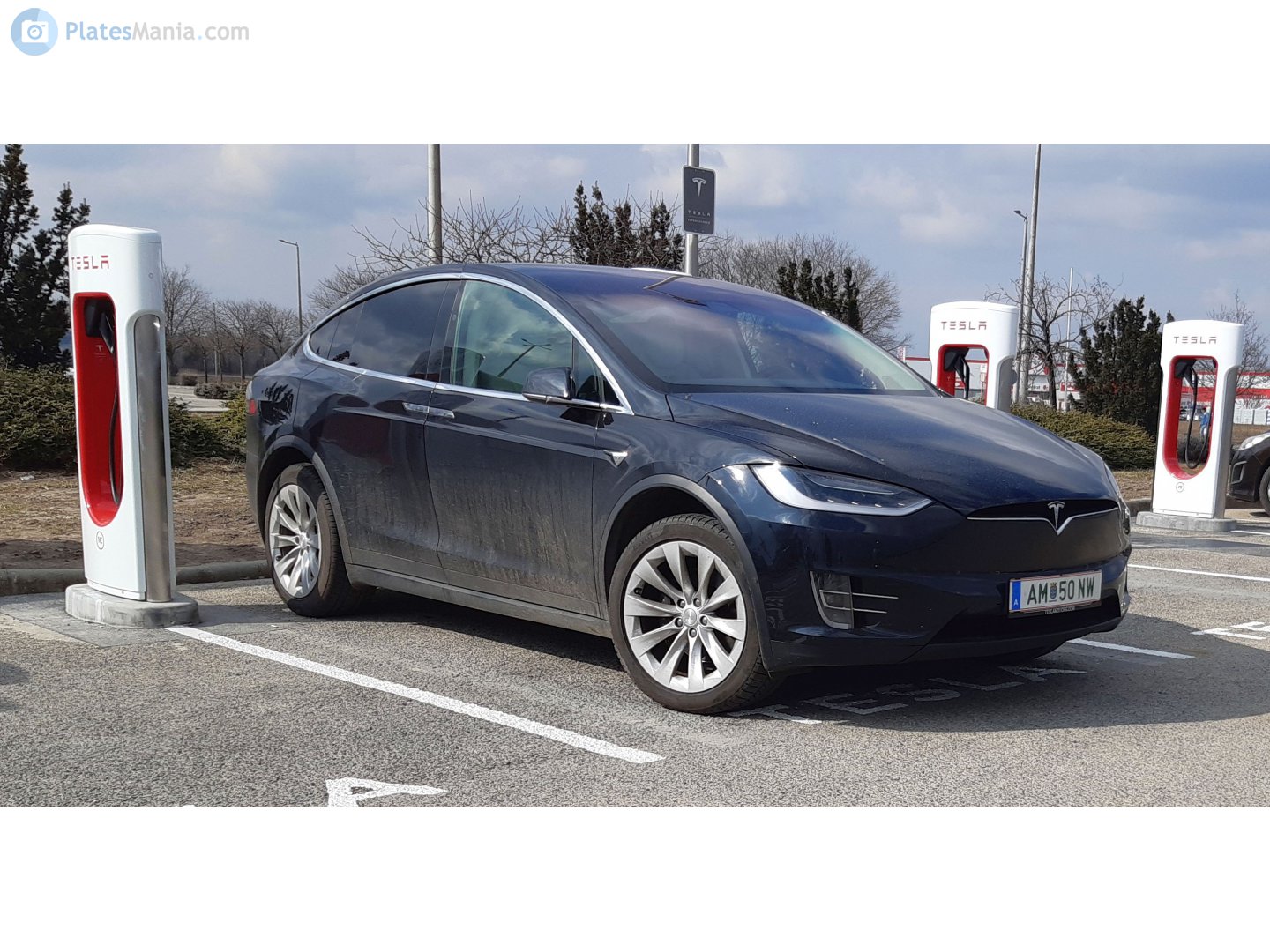 AM 50 NW, Tesla Model X 1st gen (5YJX), 2015–