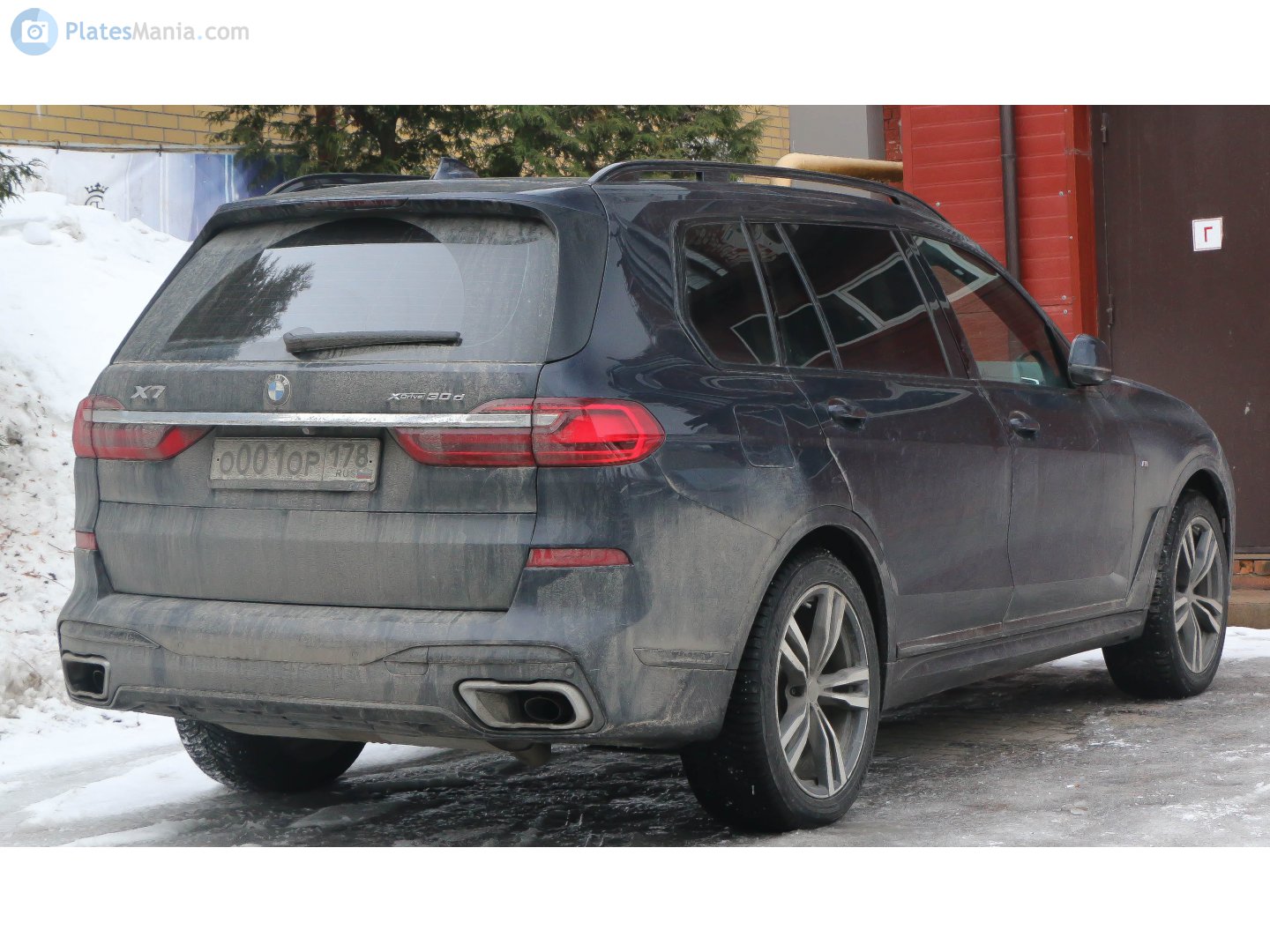 о 001 ор 178, BMW X7 1st gen (G07), 2019–2022