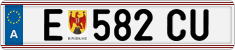 License plate of Austria, Regular plates