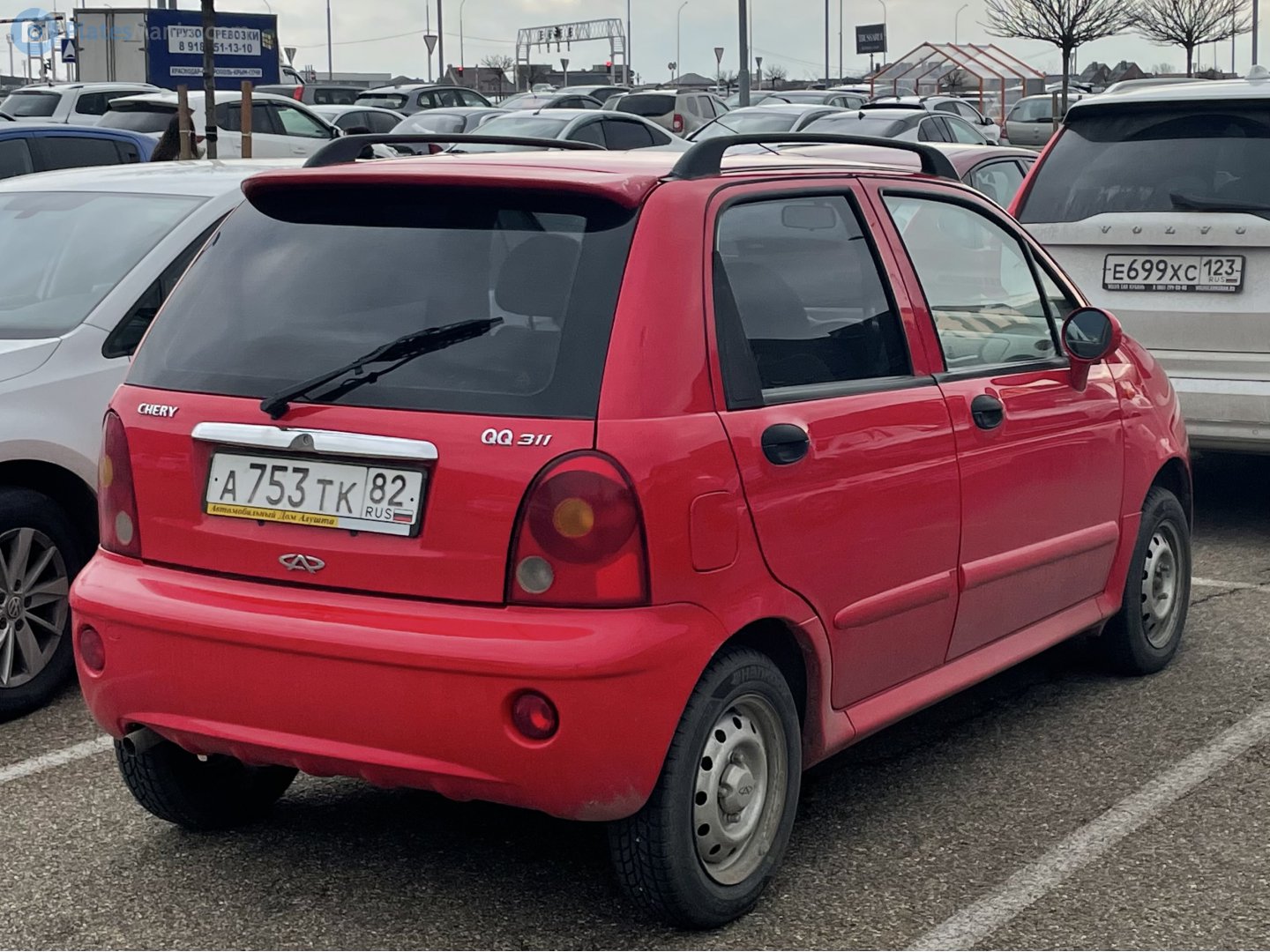 а 753 тк 82, Chery (Chirey) QQ 1st gen (QQ3) Hatch (S11), 2003–2013 (–2017 for ZA-market)