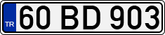 License plate of Turkey, Regular plates