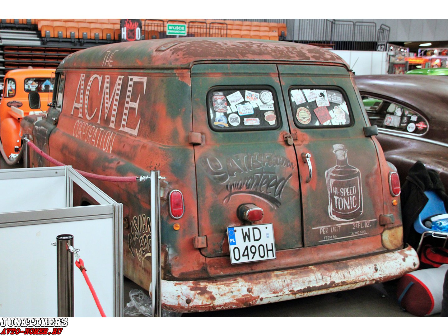 WD 0490H, Chevrolet Task Force Light-Duty 3000 Panel Van (A-body), 1955–1957