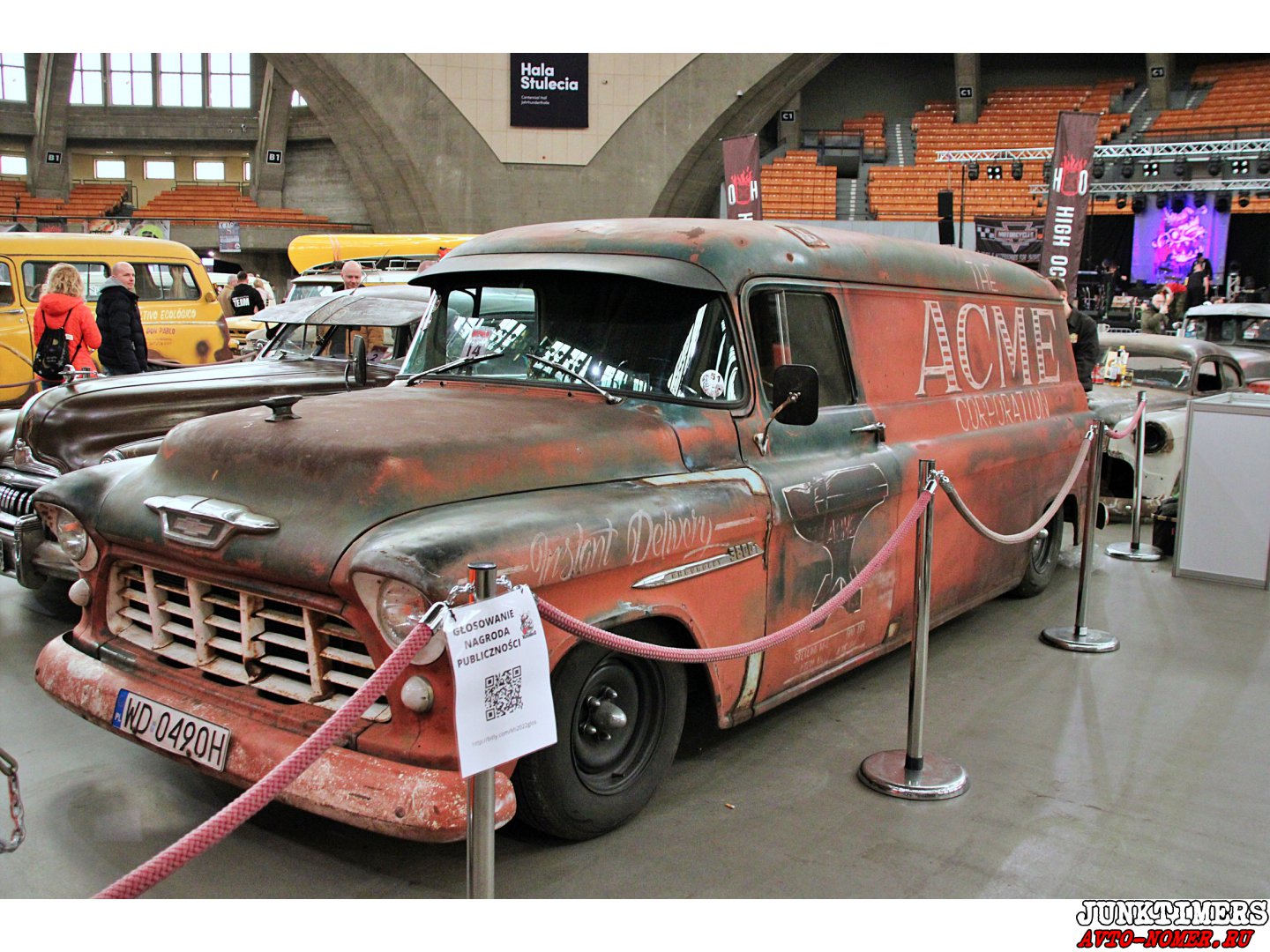 WD 0490H, Chevrolet Task Force Light-Duty 3000 Panel Van (A-body), 1955–1957