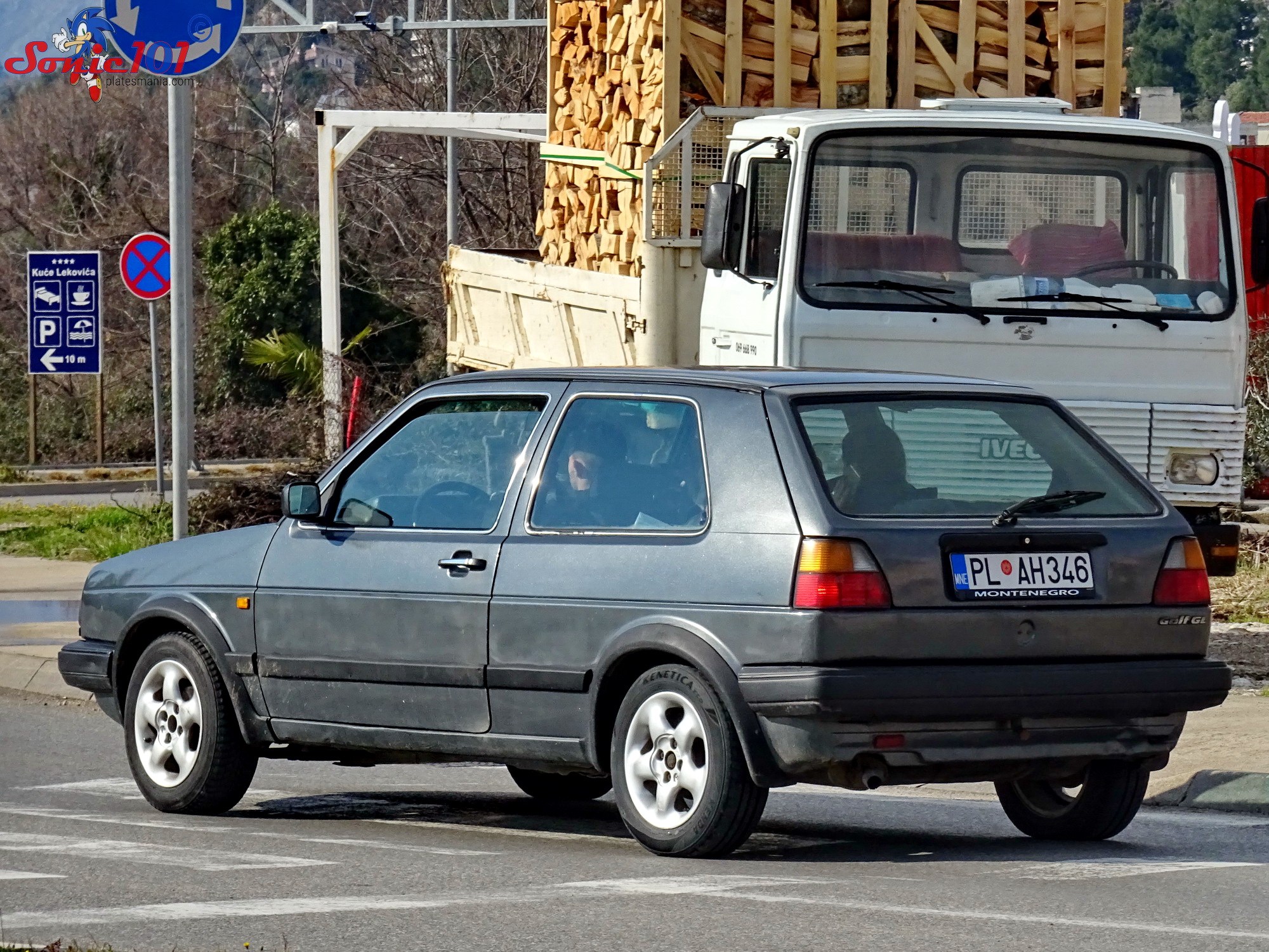 PL AH346, Volkswagen Golf 2nd gen 3-door Hatch (19/1G), 1983–1992