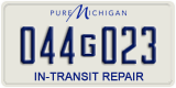 Michigan, IN-TRANSIT REPAIR (123g456)
