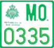 License plate of San Marino, Special vehicles (1234)