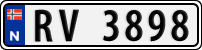License plate of Norway, Trailers, motorcycles, special vehicles