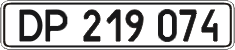 License plate Ukraine, Diplomatic