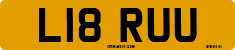 License plate of the United Kingdom, 1983 year system