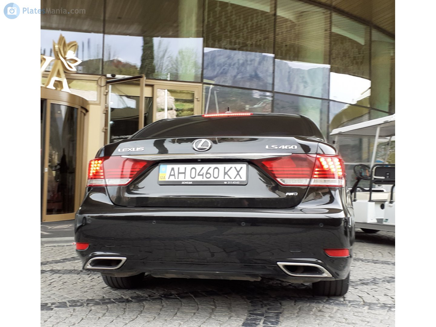 AH 0460 KX, Lexus LS 4th gen (XF40), facelift, 2012–2017