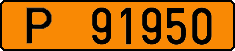 License plate Belarus, Foreign citizens and enterprises