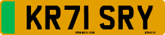 License plate of the United Kingdom, 2001 year system
