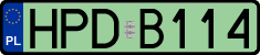 License plates of Poland, Authorities