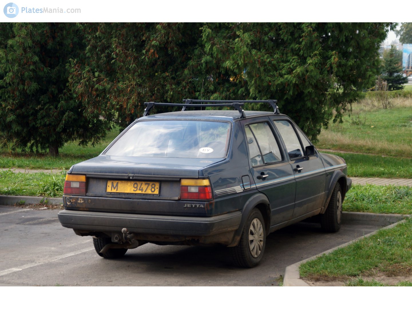 M 9478, Volkswagen Jetta 2nd gen 4-door Sedan (1G), 1984–1992 (­–1997 for CN-market)