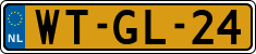 License plate of the Netherlands, Trailers