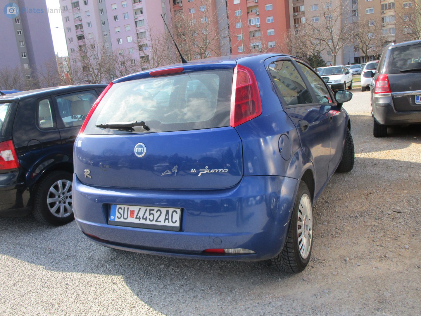 SU 4452 AC, FIAT Punto 3rd gen (Grande) Punto 5-door Hatch (199/310), 2005–2012 (–2017 for IN-market)