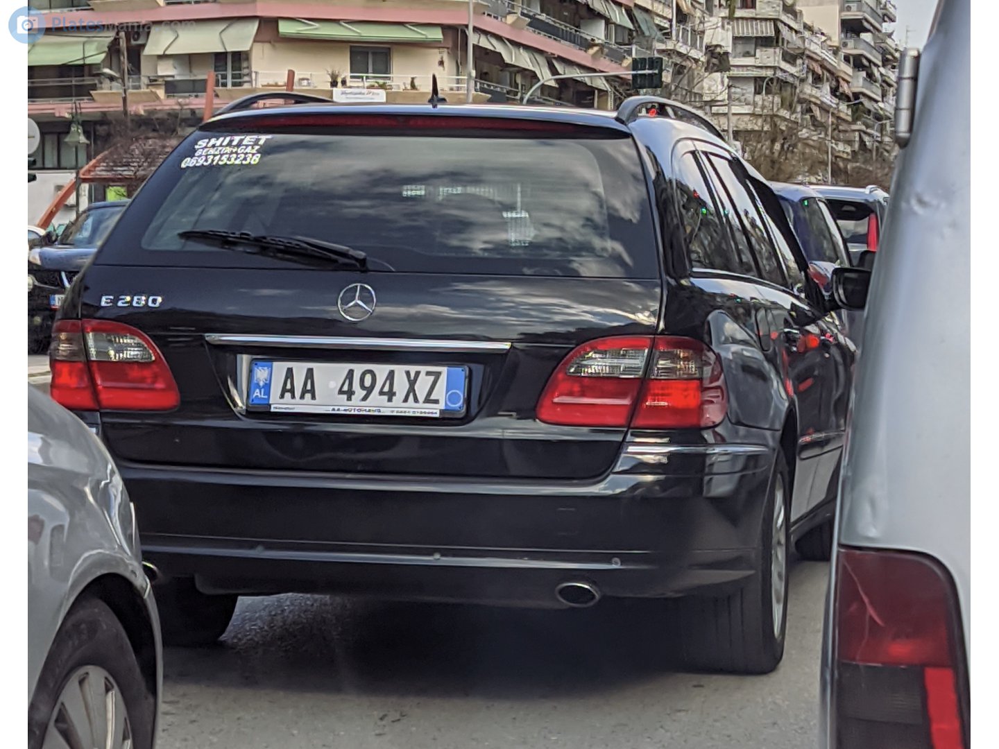 AA 494 XZ, Mercedes-Benz E-Klasse 3rd gen Wagon (S211), 2002­–2009