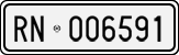 License plate of Italy, Cars (1927 year series)