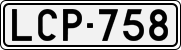 License plate of Finland, Cars