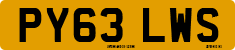 License plate of the United Kingdom, 2001 year system
