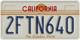 California, Passenger Car (1ABC234)