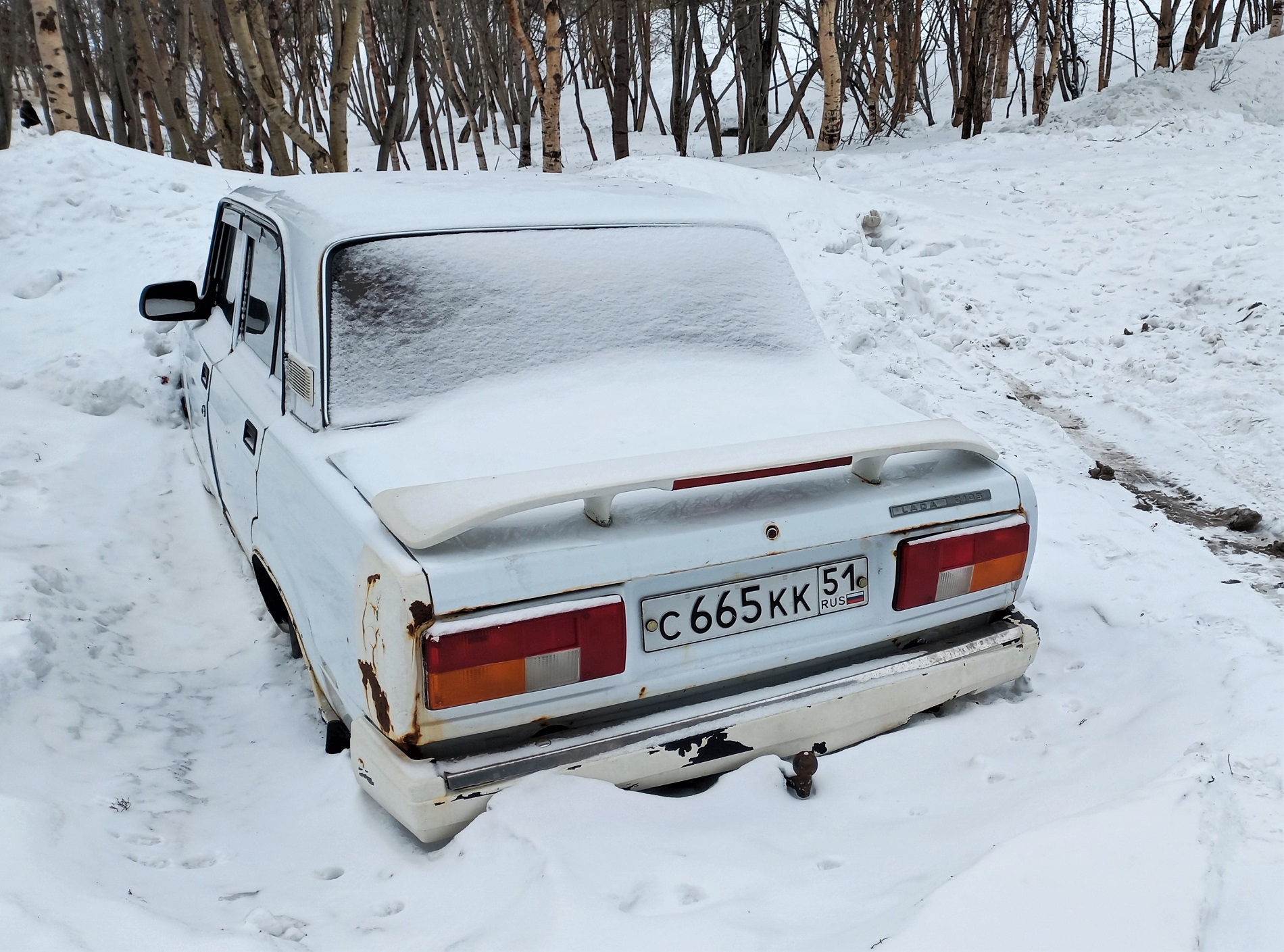 с 665 кк 51, Lada (VAZ) 2105 Жигули (Nova / Riva / 1300 / 1500), 1980–2010