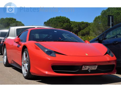 ZH 27270, Ferrari 458