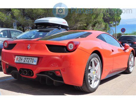 ZH 27270, Ferrari 458