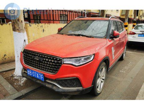 鲁B·07A7F, Zotye T700
