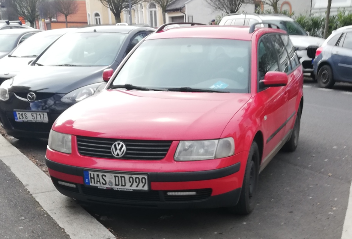 HAS DD 999, Volkswagen Passat 5th gen Variant (B5; 3B), 1996–2000