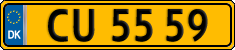 License plate of Denmark, Commercial vehicles