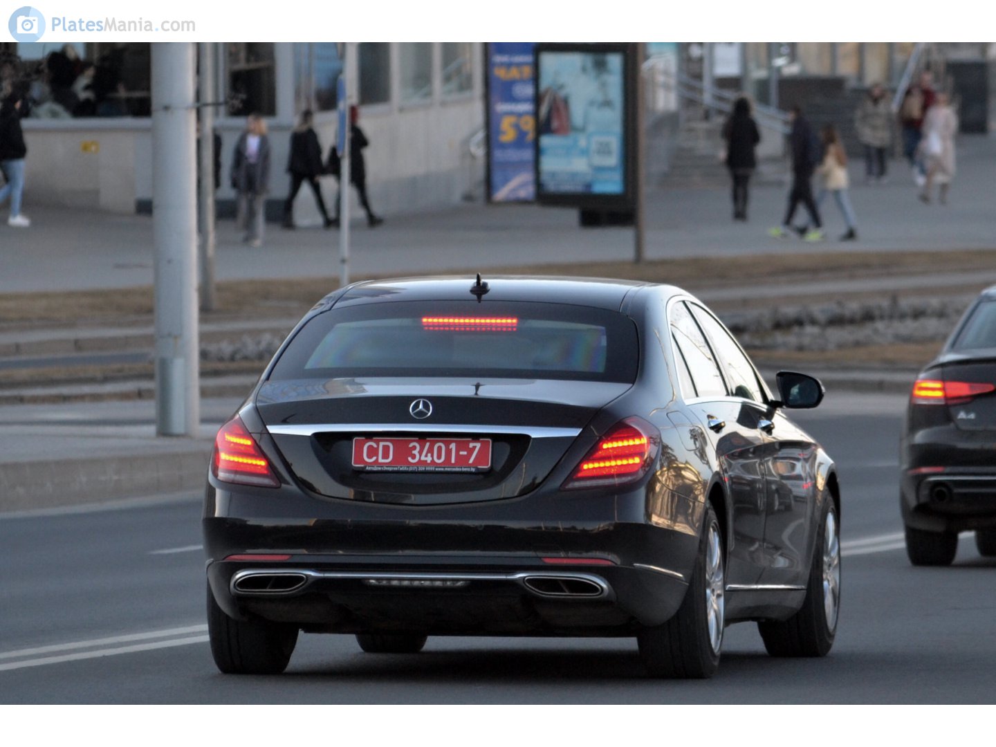 CD 3401-7, Mercedes-Benz S-Klasse 8th gen Sedan (W222/V222), 2013–2020