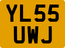 License plate of the United Kingdom, 2001 year system