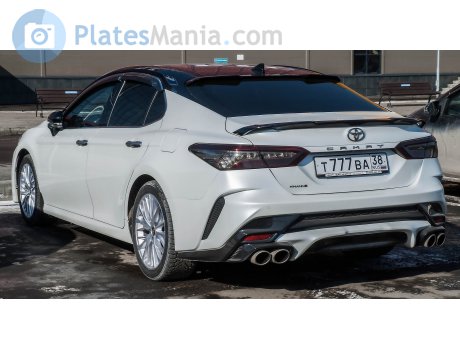 т777ва38, Toyota Camry