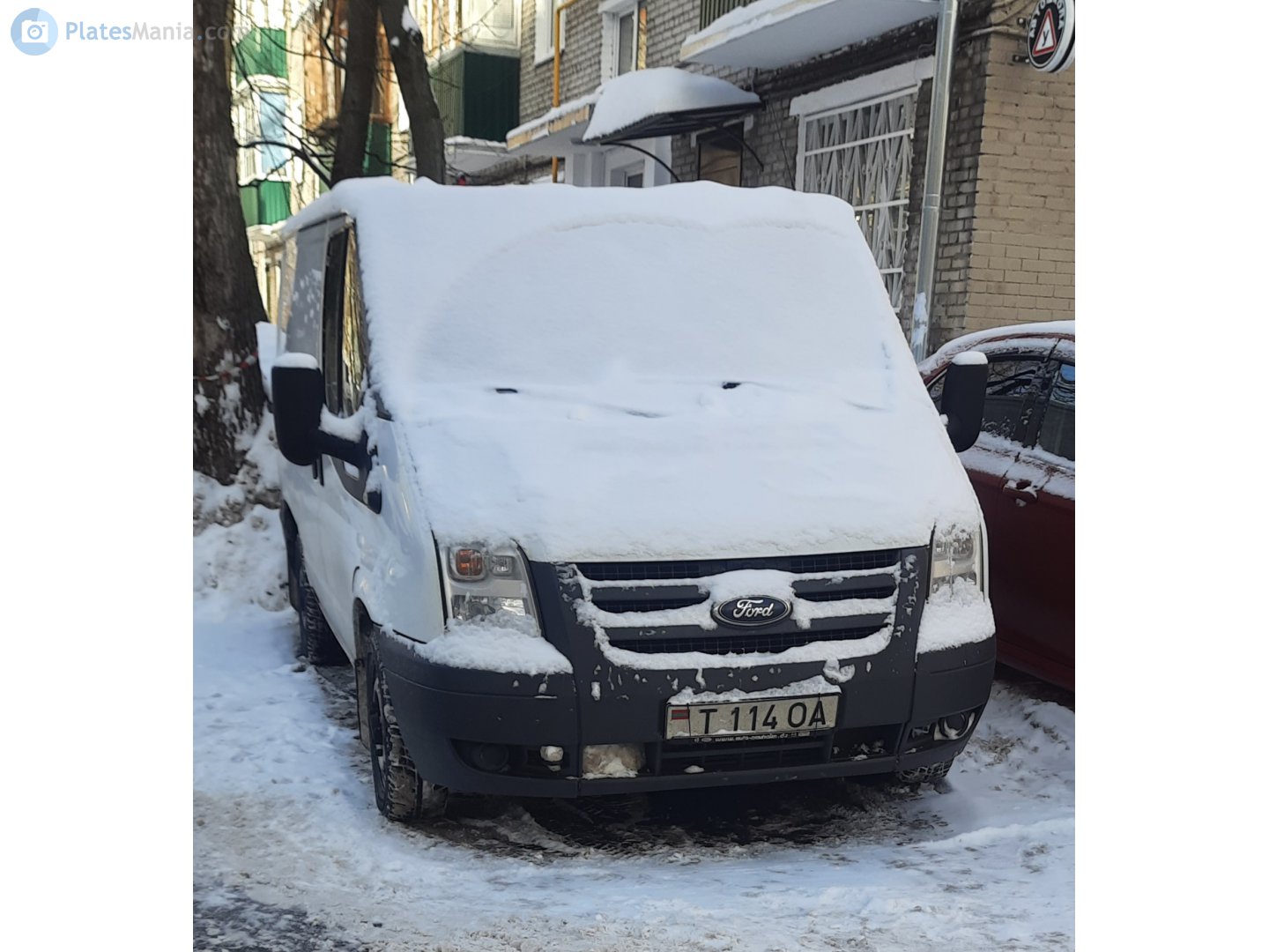 T 114 OA, Ford Transit 3rd gen Van (V347/V348), 1st facelift, 2006–2014